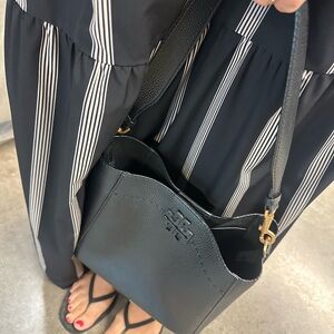 Tory Burch McGraw Hobo Bucket Bag